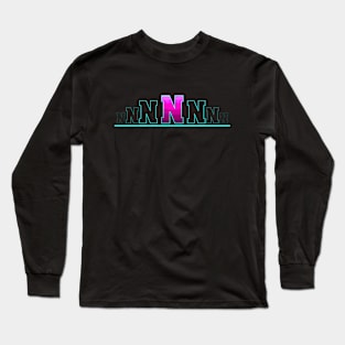 Letter N Long Sleeve T-Shirt